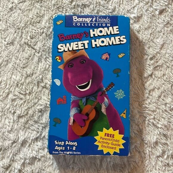 1993 Barney and friends collection home suite homes VHS sing-along - Picture 1 of 5